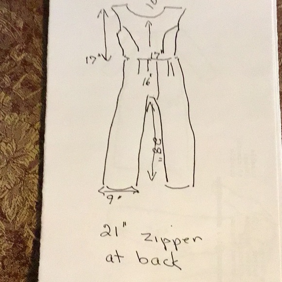 Woman’s pant/jumper suit and jacket. Fattaneh Bahari. Black, 16. - Picture 15 of 15